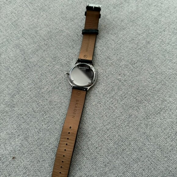 Skagen Grenen Leather Strap Watch - Picture 4 of 5